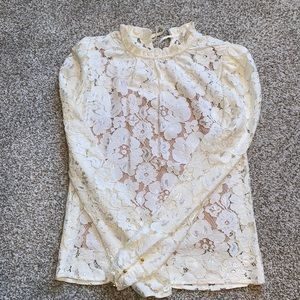 WAYF lace blouse from Nordstrom - size small